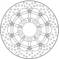 Δισκόπλακα εμπρός MOTO-MASTER HALO PRO για MV AGUSTA RUSH 1000 ABS 23 Δισκόπλακα εμπρός MOTO-MASTER HALO PRO για MV AGUSTA RUSH 1000 ABS 23