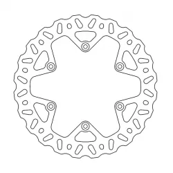 Δισκόπλακα MOTO-MASTER BRAKE ROTOR NITRO MX REAR Δισκόπλακα MOTO-MASTER BRAKE ROTOR NITRO MX REAR