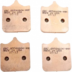 Τακάκια μοτοσυκλέτας EBC GPFA SINTER RACE GPFAX604/4HH Τακάκια μοτοσυκλέτας EBC GPFA SINTER RACE GPFAX604/4HH