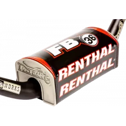 Μαξιλαράκι τιμονιού RENTHAL FATBAR 36 PAD BK/WT/RD Μαξιλαράκι τιμονιού RENTHAL FATBAR 36 PAD BK/WT/RD