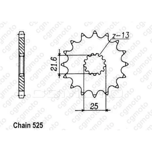 Κιτ αλυσίδα και γρανάζια REGINA για YAMAHA TDM 85091-95 Κιτ αλυσίδα και γρανάζια REGINA για YAMAHA TDM 85091-95