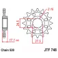 Γρανάζι κίνησης εμπρός JT Sprockets JTF748.15 thumb