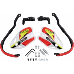 Προστατευτικές χούφτες μηχανής CYCRA OS ULT WHITE/RED Προστατευτικές χούφτες μηχανής CYCRA OS ULT WHITE/RED