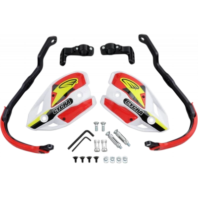 Προστατευτικές χούφτες μηχανής CYCRA OS ULT WHITE/RED