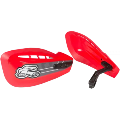 Προστατευτικές χούφτες μηχανής RENTHAL MOTO HANDGUARDS RED