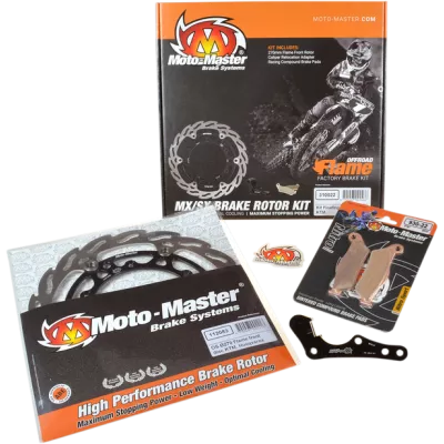 Σετ δισκόπλακα και τακάκια μοτοσυκλέτας MOTO-MASTER BRAKE KIT FLOAT 270mm