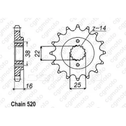 Κιτ αλυσίδα και γρανάζια κίνησης REGINA για DUCATI 620MULTI05-06/MON04-06 Κιτ αλυσίδα και γρανάζια κίνησης REGINA για DUCATI 620MULTI05-06/MON04-06