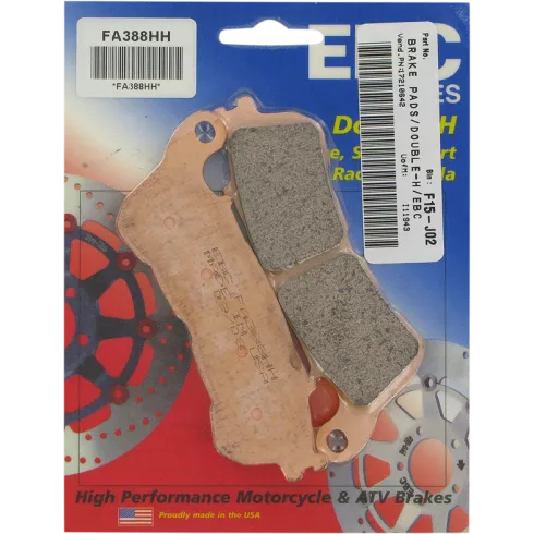 Τακάκια μοτοσυκλέτας EBC SINTERED HH FA388HH Τακάκια μοτοσυκλέτας EBC SINTERED HH FA388HH