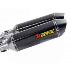 Τελικό εξάτμισης μοτοσυκλέτας AKRAPOVIC SPEED TRIPLE LEFT Τελικό εξάτμισης μοτοσυκλέτας AKRAPOVIC SPEED TRIPLE LEFT