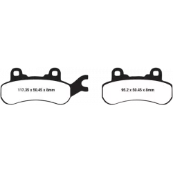 Τακάκια μοτοσυκλέτας EBC SINT R SERIES FA682R