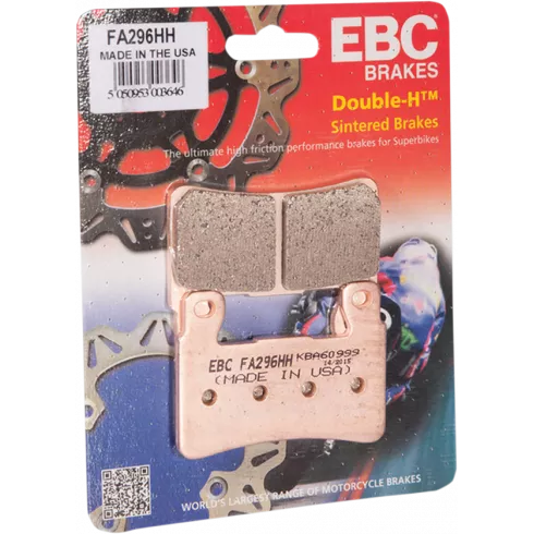 Τακάκια μοτοσυκλέτας EBC SINTERED HH FA296HH Τακάκια μοτοσυκλέτας EBC SINTERED HH FA296HH