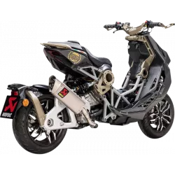 Τελικό εξάτμισης μοτοσυκλέτας AKRAPOVIC TI ITALJET