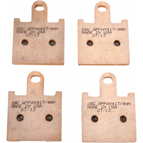 Τακάκια μοτοσυκλέτας EBC GPFA SINTER RACE GPFAX417/4HH Τακάκια μοτοσυκλέτας EBC GPFA SINTER RACE GPFAX417/4HH
