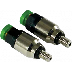 Βαλβίδες εξαέρωσης καλαμιών motocross SCAR SHO/KAY M5x0.8 GREEN Βαλβίδες εξαέρωσης καλαμιών motocross SCAR SHO/KAY M5x0.8 GREEN