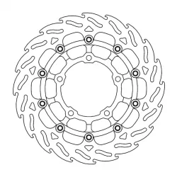 Δισκόπλακα εμπρός MOTO-MASTER BRAKE DISC FLOAT HONDA CB 650 R ABS 23 Δισκόπλακα εμπρός MOTO-MASTER BRAKE DISC FLOAT HONDA CB 650 R ABS 23