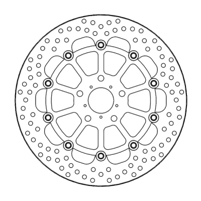 Δισκόπλακα MOTO-MASTER BRAKE DISC HALO FLOAT HONDA CB 500 X ABS 19-21