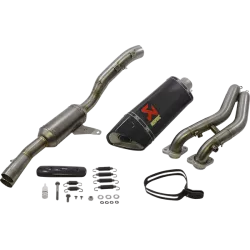 Ολόκληρο σύστημα εξάτμισης AKRAPOVIC RAC SS/CF RS 660