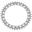 Γρανάζι πίσω κίνησης RENTHAL SPROCK R 520 40T SI UL SC thumb
