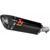 Τελικό εξάτμισης μοτοσυκλέτας AKRAPOVIC CF KAW NINJA 400