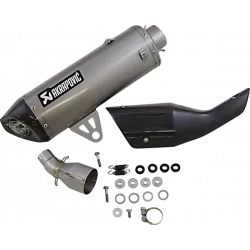 Τελικό εξάτμισης μοτοσυκλέτας AKRAPOVIC TI/CF C400X / GT Τελικό εξάτμισης μοτοσυκλέτας AKRAPOVIC TI/CF C400X / GT