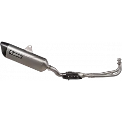 Ολόκληρο σύστημα εξάτμισης AKRAPOVIC RAC SS/TI TMAX Ολόκληρο σύστημα εξάτμισης AKRAPOVIC RAC SS/TI TMAX