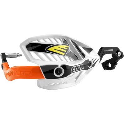 Προστατευτικές χούφτες μηχανής CYCRA ULT WHITE/ORANGE