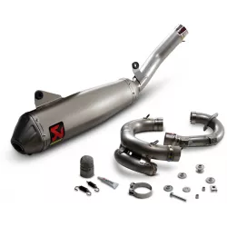 Ολόκληρο σύστημα εξάτμισης AKRAPOVIC TI YZ450F Ολόκληρο σύστημα εξάτμισης AKRAPOVIC TI YZ450F