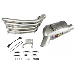 Ολόκληρο σύστημα εξάτμισης AKRAPOVIC SS/TI CB650F Ολόκληρο σύστημα εξάτμισης AKRAPOVIC SS/TI CB650F