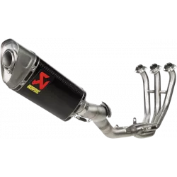 Ολόκληρο σύστημα εξάτμισης AKRAPOVIC RAC SS/CF TRACER 9/GT Ολόκληρο σύστημα εξάτμισης AKRAPOVIC RAC SS/CF TRACER 9/GT