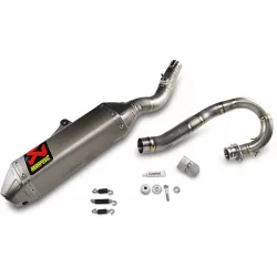 Ολόκληρο σύστημα εξάτμισης AKRAPOVIC EVO TI/TI RMZ250